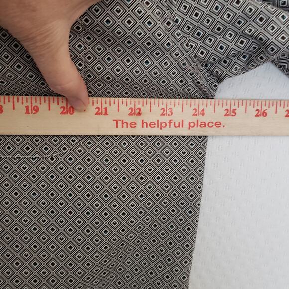 Cinch Men's Sz M Classic Fit Walter LS Dress Shirt‎ Gray Geometric 100% Cotton - Picture 6 of 15